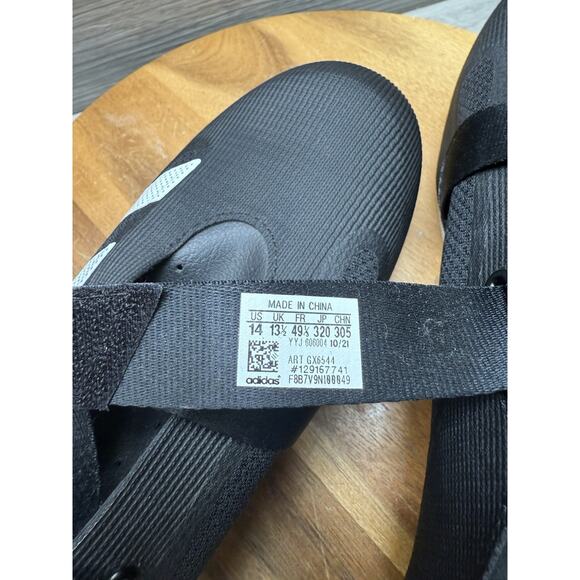 Adidas The Indoor Core Cycling Shoes Men Size 14 Black White GX6544 - Picture 8 of 8